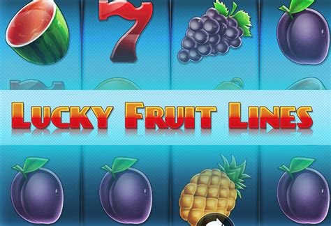 Игровой автомат Lucky Fruit Lines  играть бесплатно